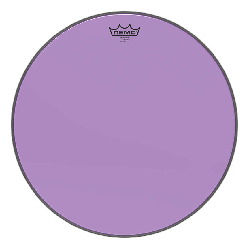 18 in. Emperor Colortone Tom Batter Drumhead, Purple