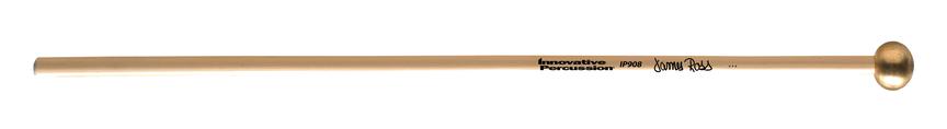 3707381 0.81 in. Glockenspiel Mallets, Brass & Rattan - Medium