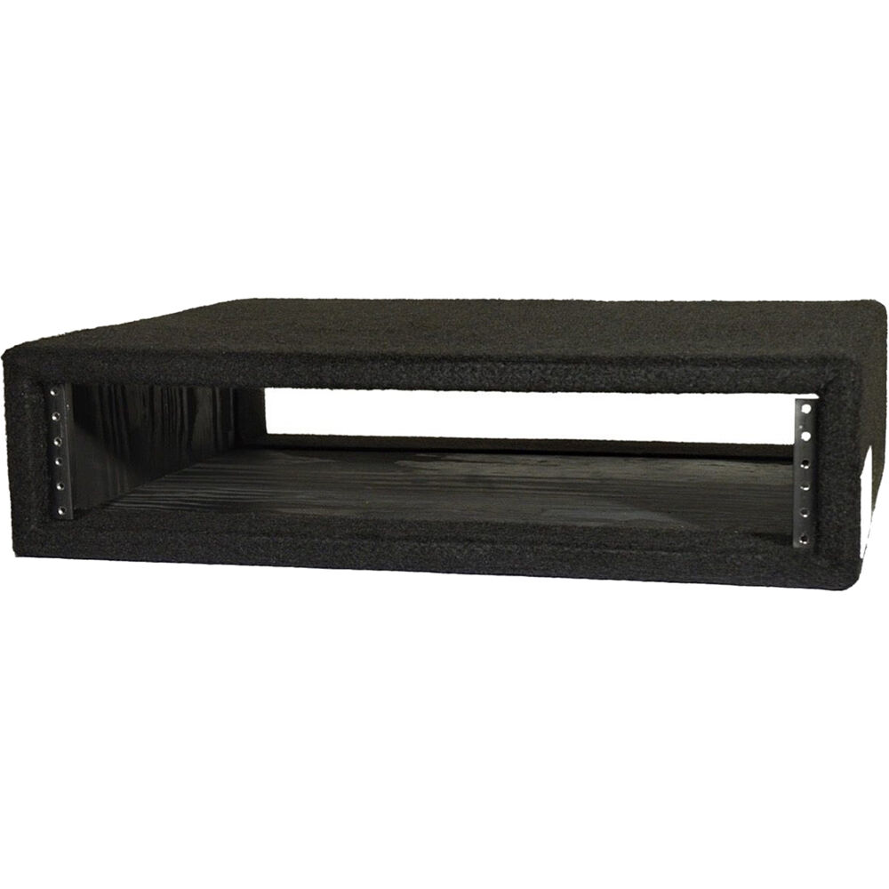 Grundorf 334726 Carpet Series Studio Equipment Rack Shells - 2-Space
