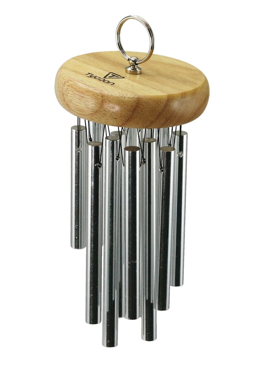 755654 Siam Bar Chimes, Chrome - 12 Count