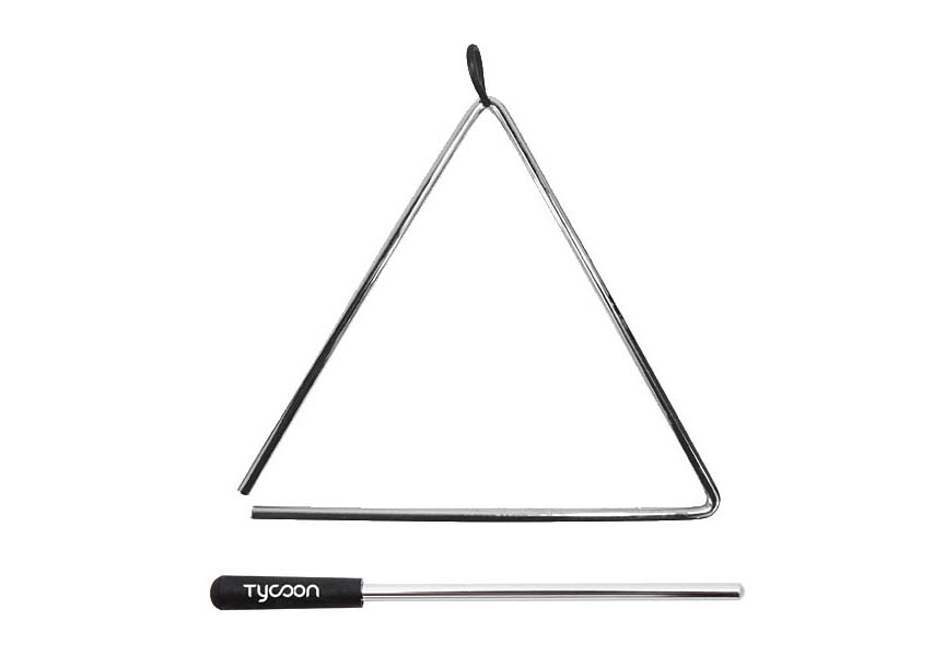 755658 10 in. Aluminum Triangle