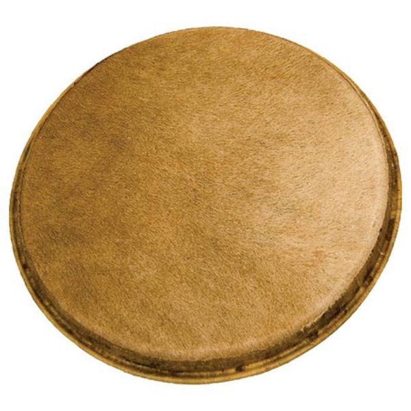 755720 Unbleached Cowskin Head for 15 in. Dundunba, Natural