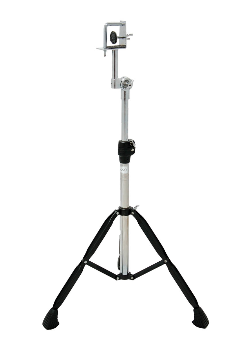 125590 Standard Bongo Stand, Black Powder Coated