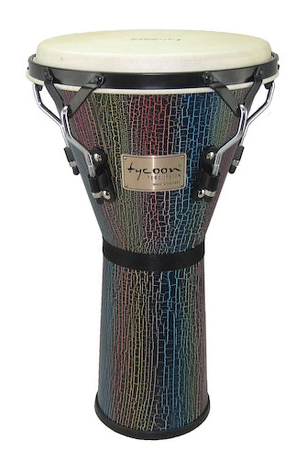 142594 12 in. Supremo Series Djembe, Dark Iris