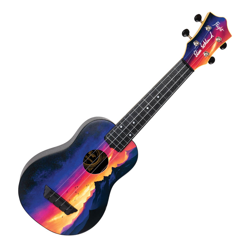 Picture of Flight Ukuleles 322787 Elise Ecklund TUS-Sunset Signature Soprano Ukulele