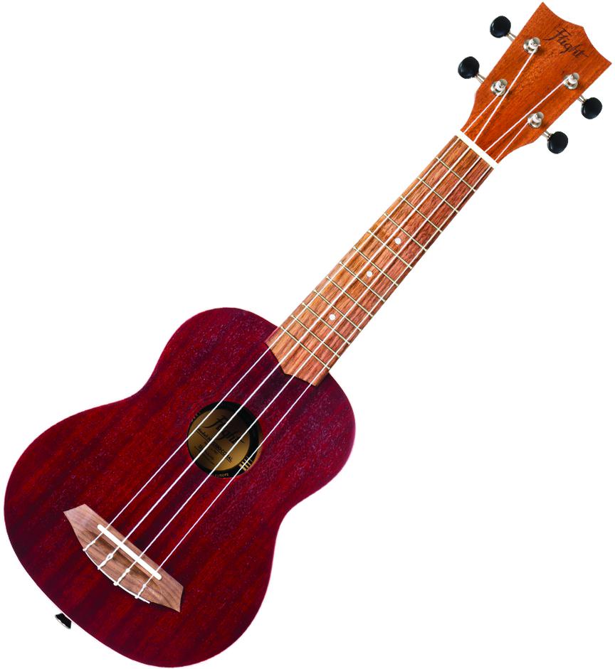 Picture of Flight Ukuleles 322765 Coral Sapele Soprano Ukulele