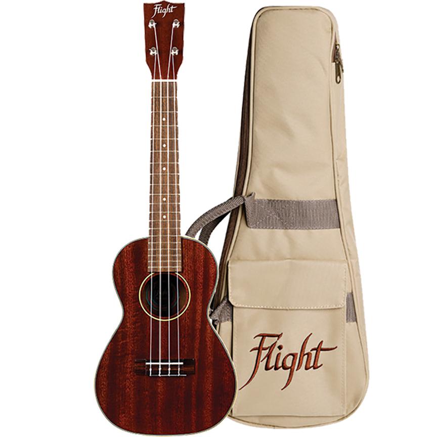 Picture of Flight Ukuleles 322792 Flight Solid Mahogany Concert Heritage Series Ukulele