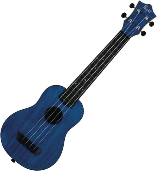 Picture of Flight Ukuleles 322862 Soprano Ukulele with Concert Neck, Dark Blue