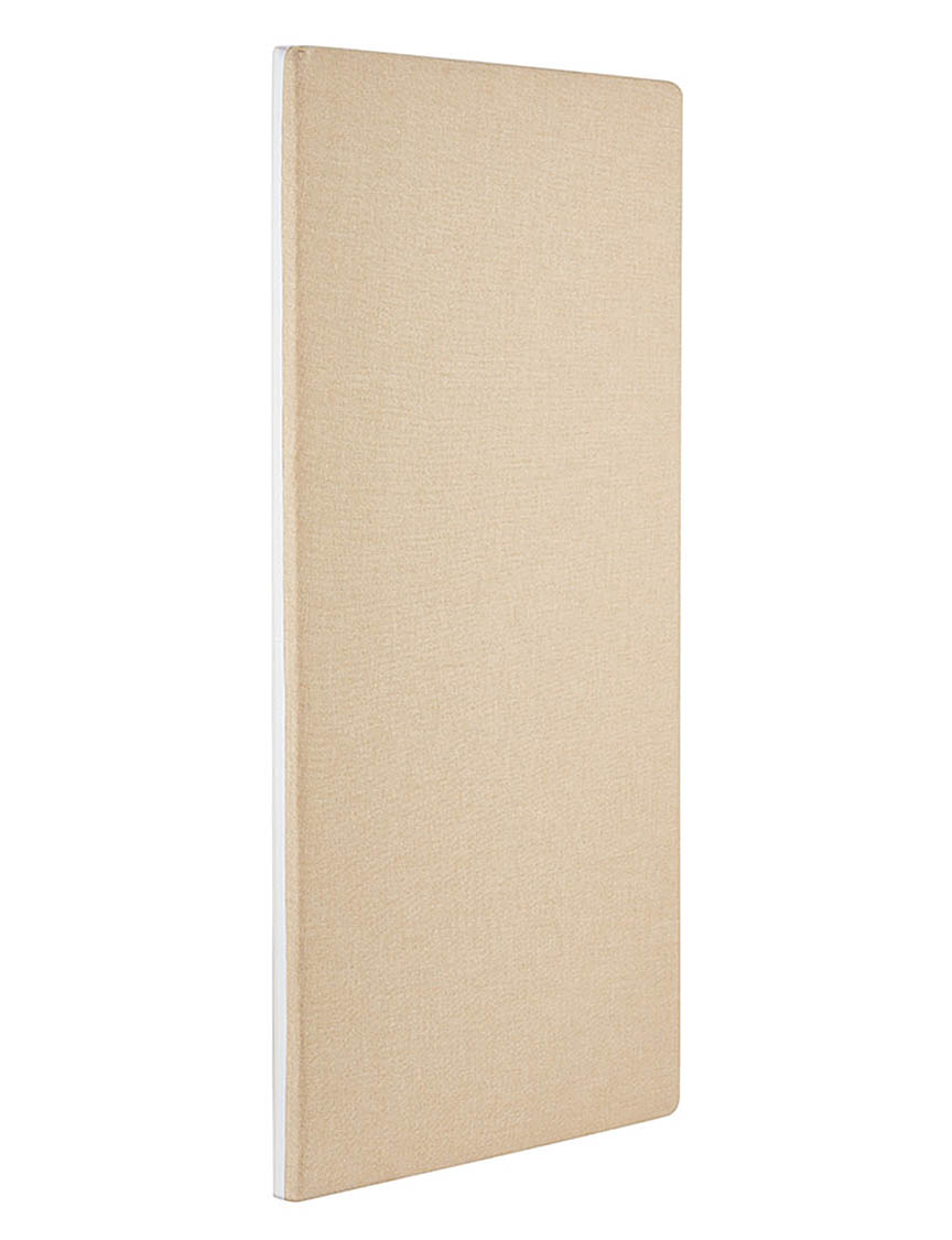 291187 24 x 48 in. Bone Acoustic Panel, Black