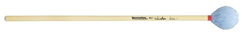 3707492 Medium Marimba Rattan Mallets, Sky Blue Yarn