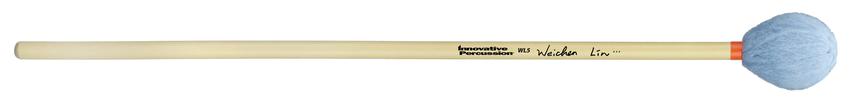 3707494 Medium Hard Marimba Rattan Mallets, Sky Blue Yarn