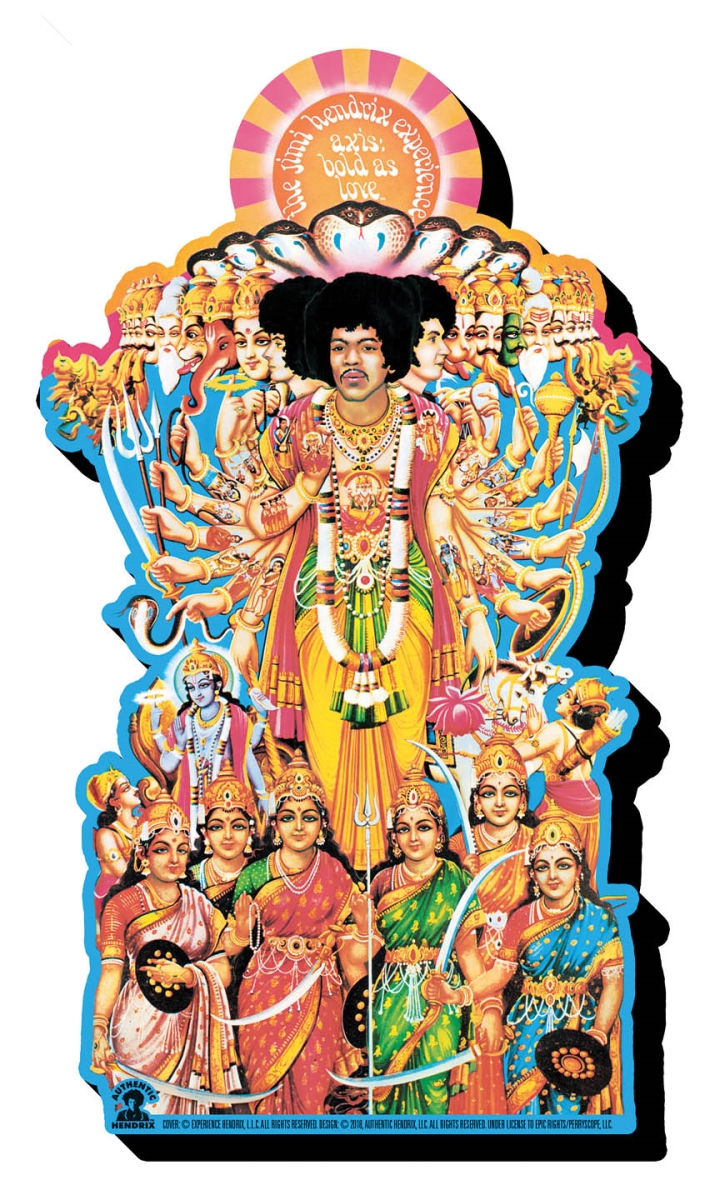 299931 Hendrix Axis Bold As Love Chunky Magnet
