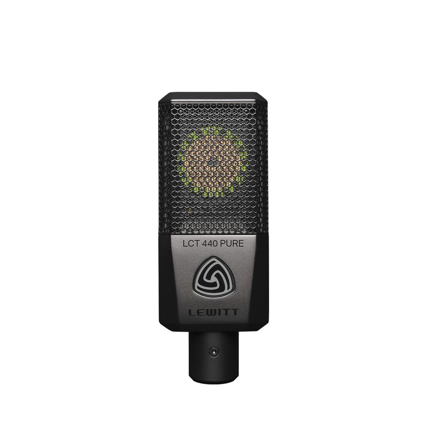 Pure 1 True Condenser Shock Mount Magnetic Pop Filter Microphone