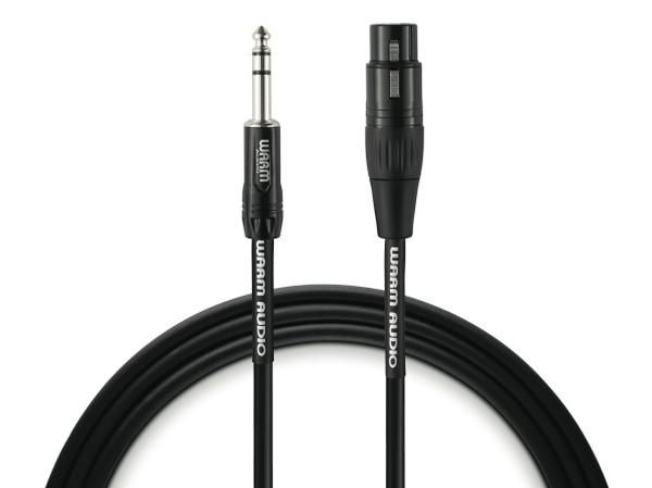Picture of Warm Audio Cables 3720144 3 ft. Pro Series Studio & Live XLR Female To TRS Male Cable