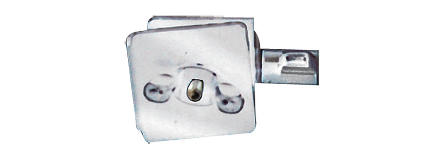 755377 Agogo Bell Mounting Bracket, Chrome