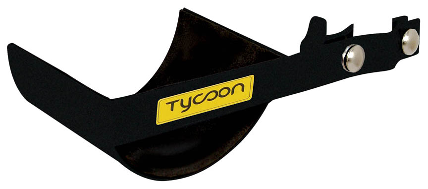 755380 Mounted Cabasa Holder, Black