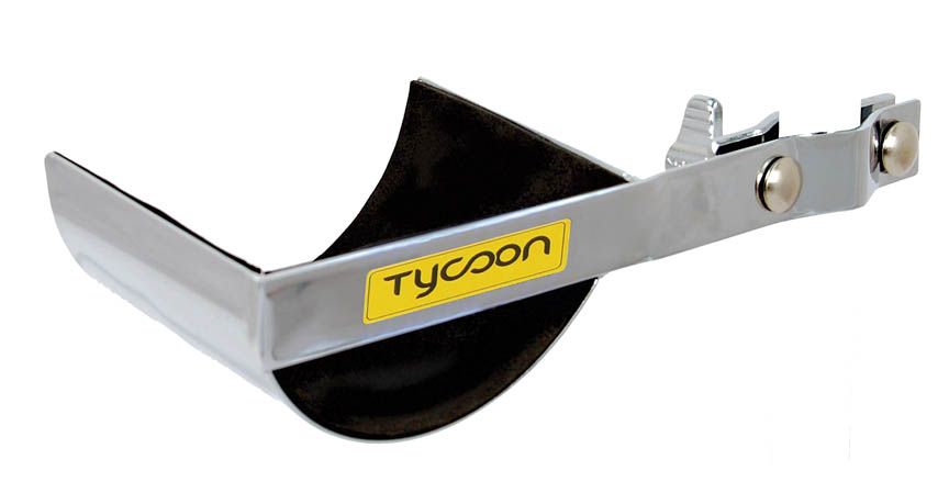 755381 Mounted Cabasa Holder, Chrome