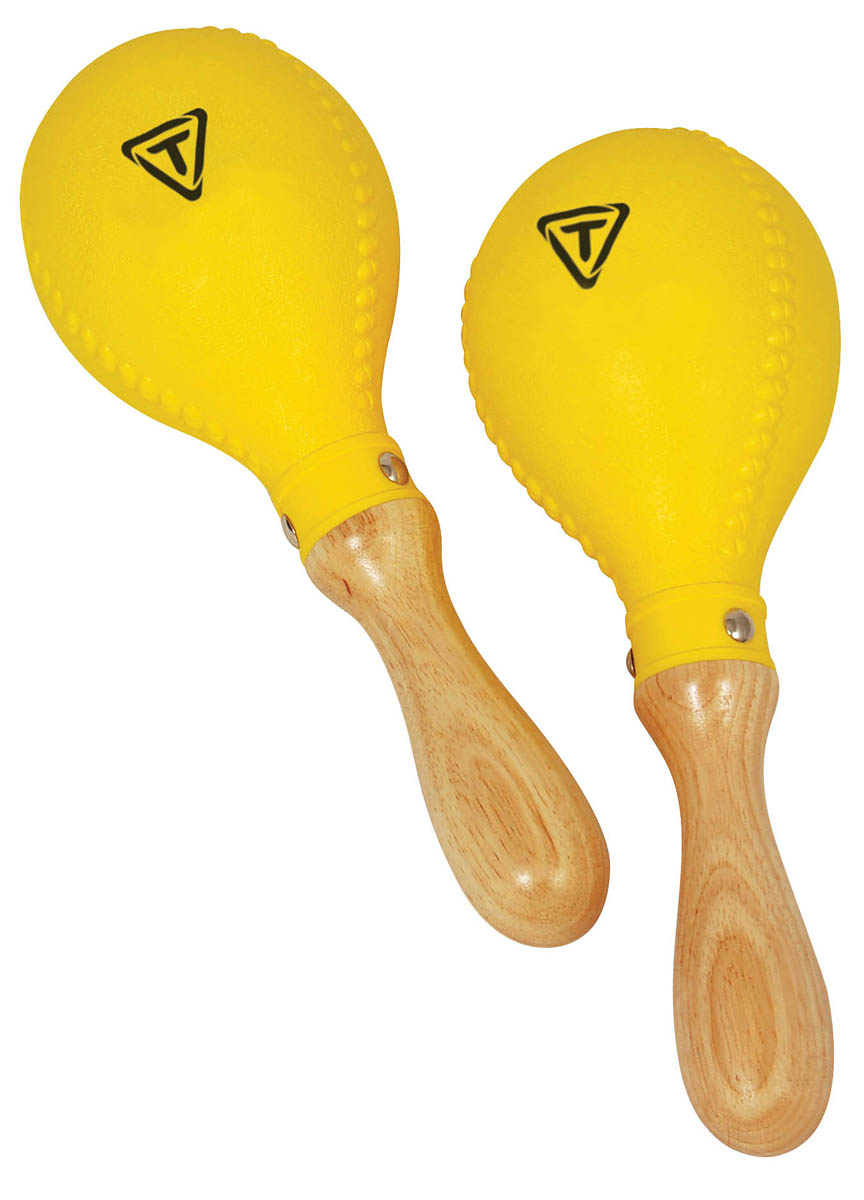 755488 Plastic Maracas, Yellow