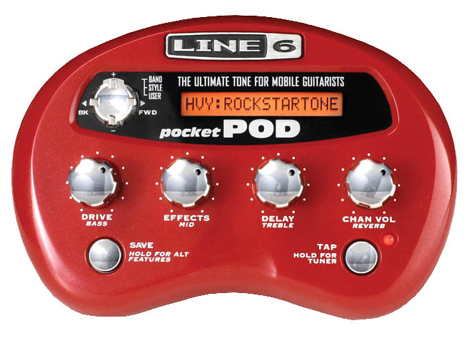 Picture of Line 6 122093 Pocket Pod Guitar Emulator
