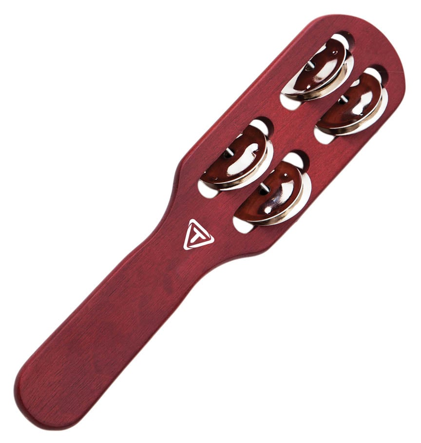 755548 Wooden Jingle Stick, Brown