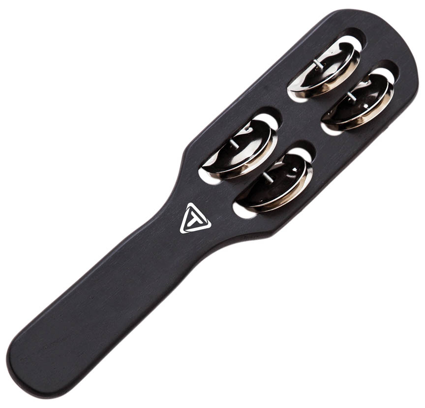 755550 Wooden Jingle Stick, Black