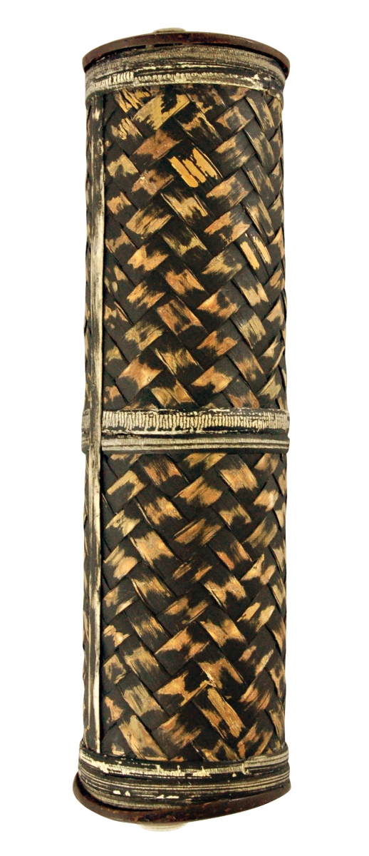 755580 Large Rattan Bamboo Shaker