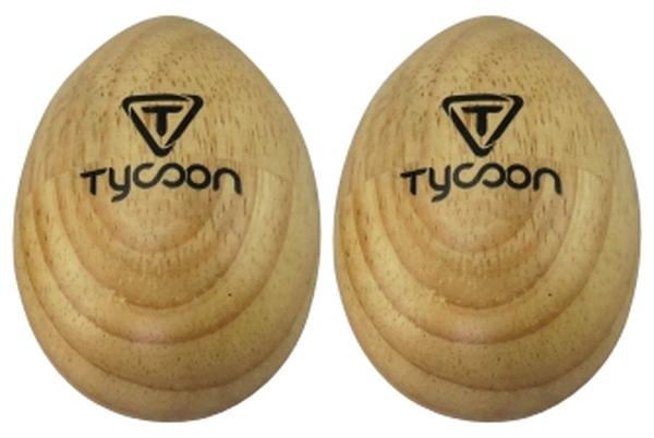 755589 Large Wooden Egg Shakers - Pack of 2