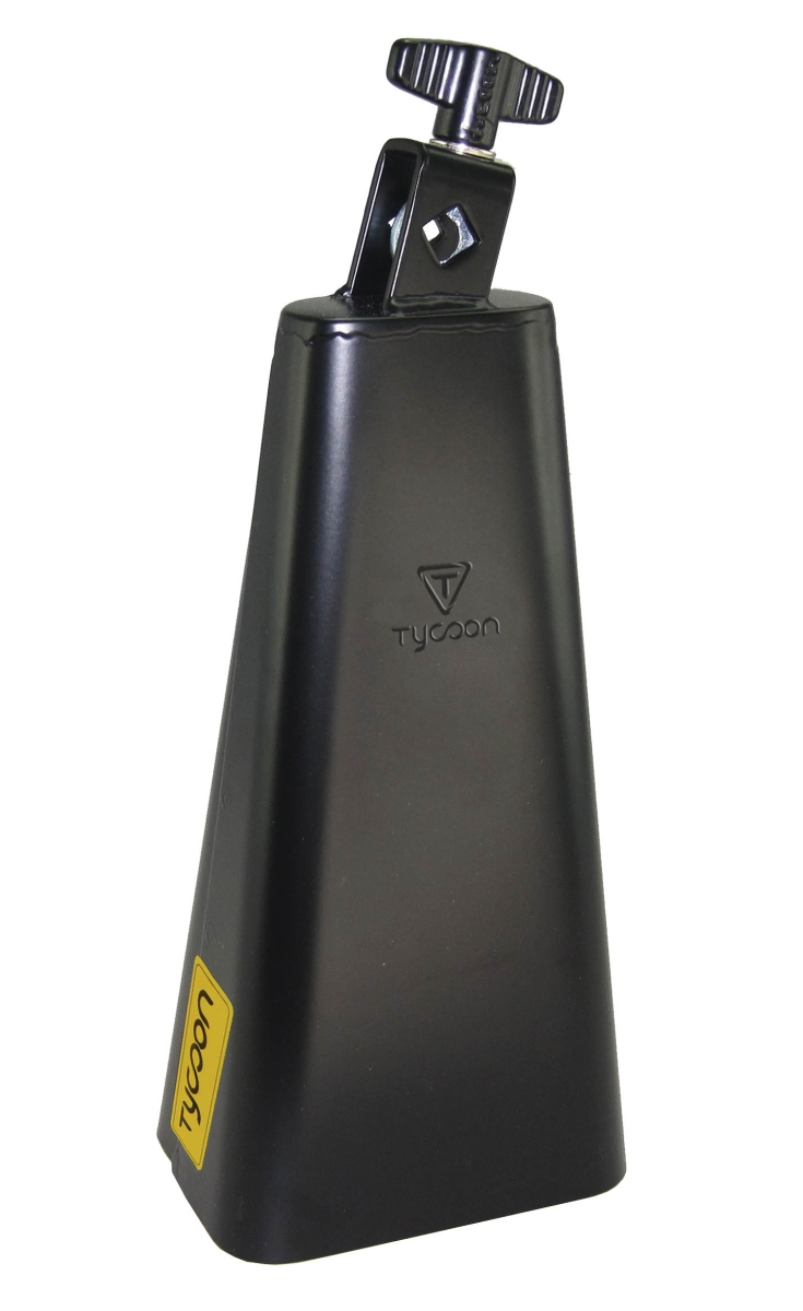 755610 9 in. Black Powder Coated Cowbell