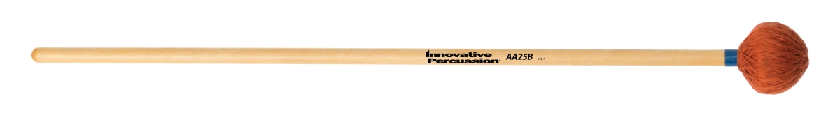 3707003 Medium Vibraphone & Marimba Mallets, Orange Cord - Birch