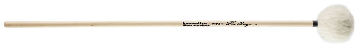 3707427 Soft Bass Marimba Mallets, White Yarn - Birch