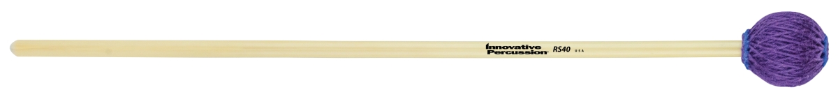 3707449 Hard Marimba & Vibraphone Mallets, Purple Yarn - Rattan