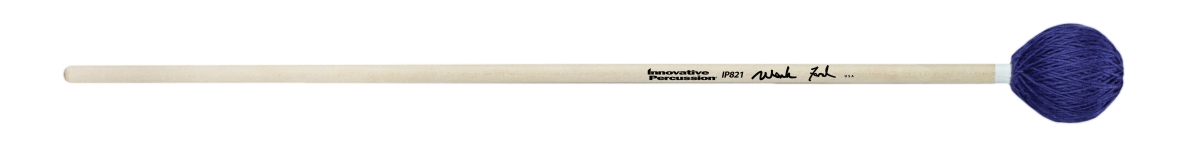 3707370 Medium Clear Articulation Rhapsody Marimba Mallets, Purple Yarn - Birch