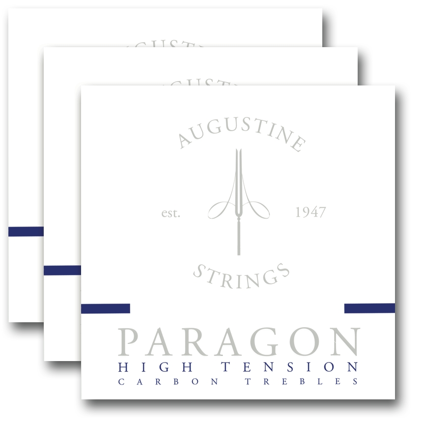 Picture of Augustine Strings 362586 High Tension Carbon Treble Guitar Strings&#44; Paragon & Blue