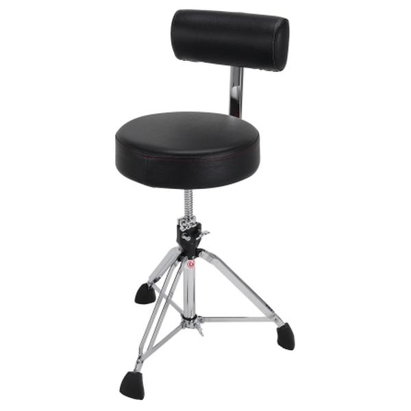 13 in.  9608RB 9000 Series Round Drum Throne with Backrest -  Pcordenador personal, PC2969154