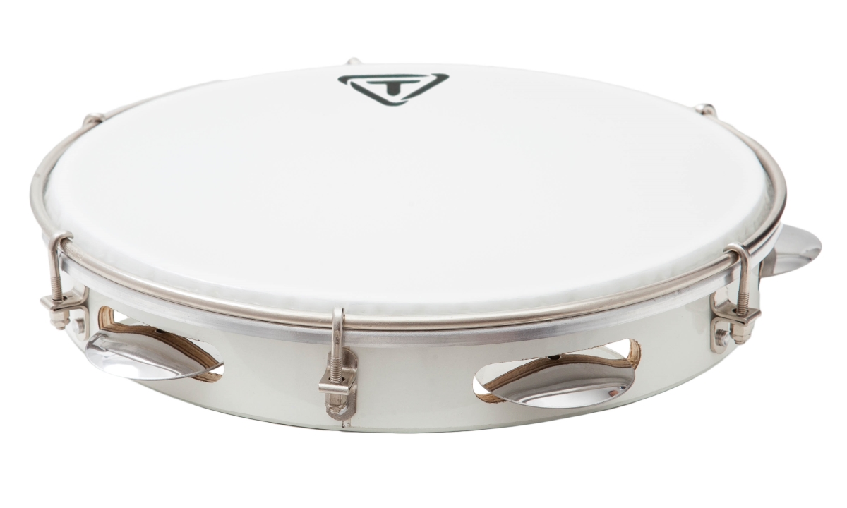 755284 10 in. Wooden Pandeiro