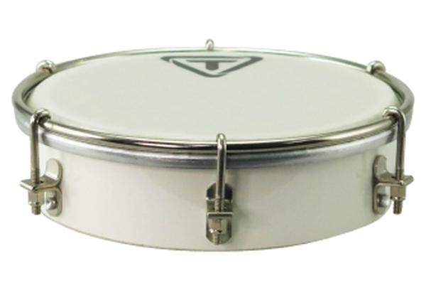 755294 6 in. Wooden Tamborim, White