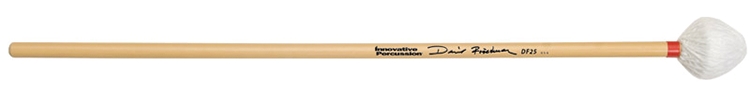 3707145 David Friedman & Marimba Mallets, Ivory Cord & Red Tape - Rattan