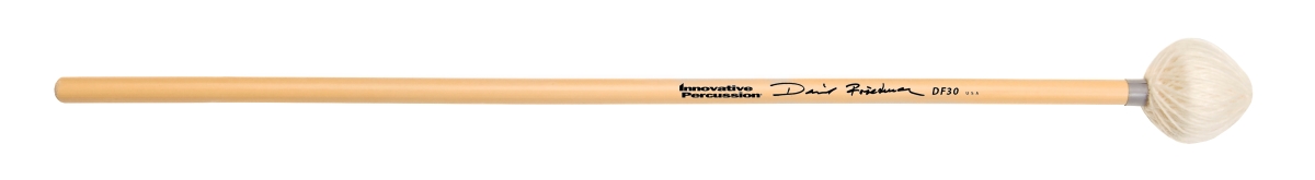 3707146 David Friedman & Vibraphone Mallets, Ivory Yarn & Grey Tape - Rattan