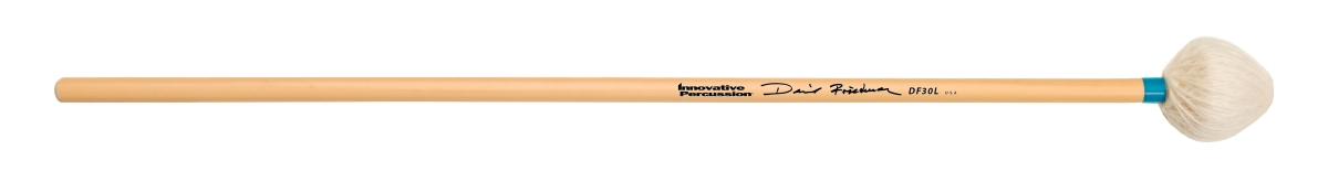 3707147 David Friedman & Light Vibraphone Mallets, Ivory Yarn & Light Blue Tape - Rattan