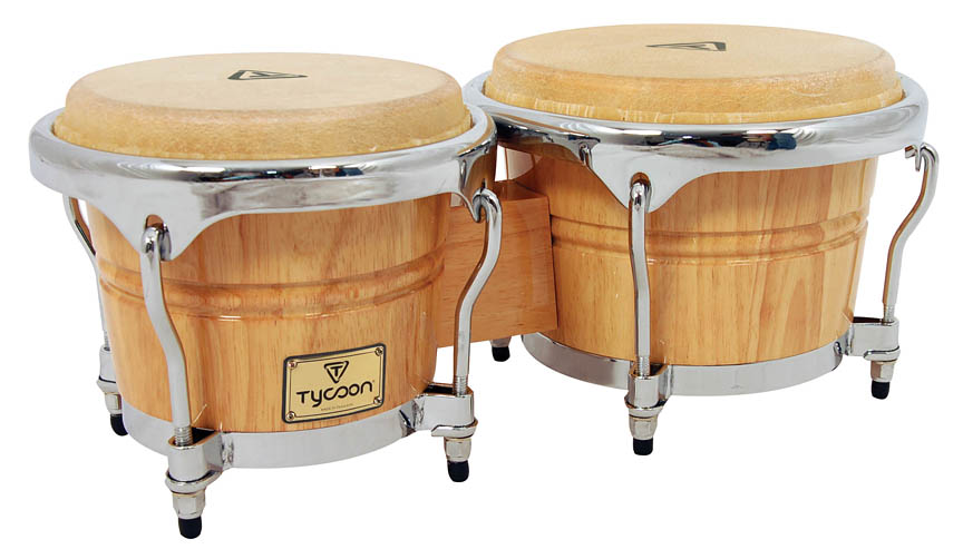 755122 7 in. & 8.5 in. Concerto Series Bongos - Natural