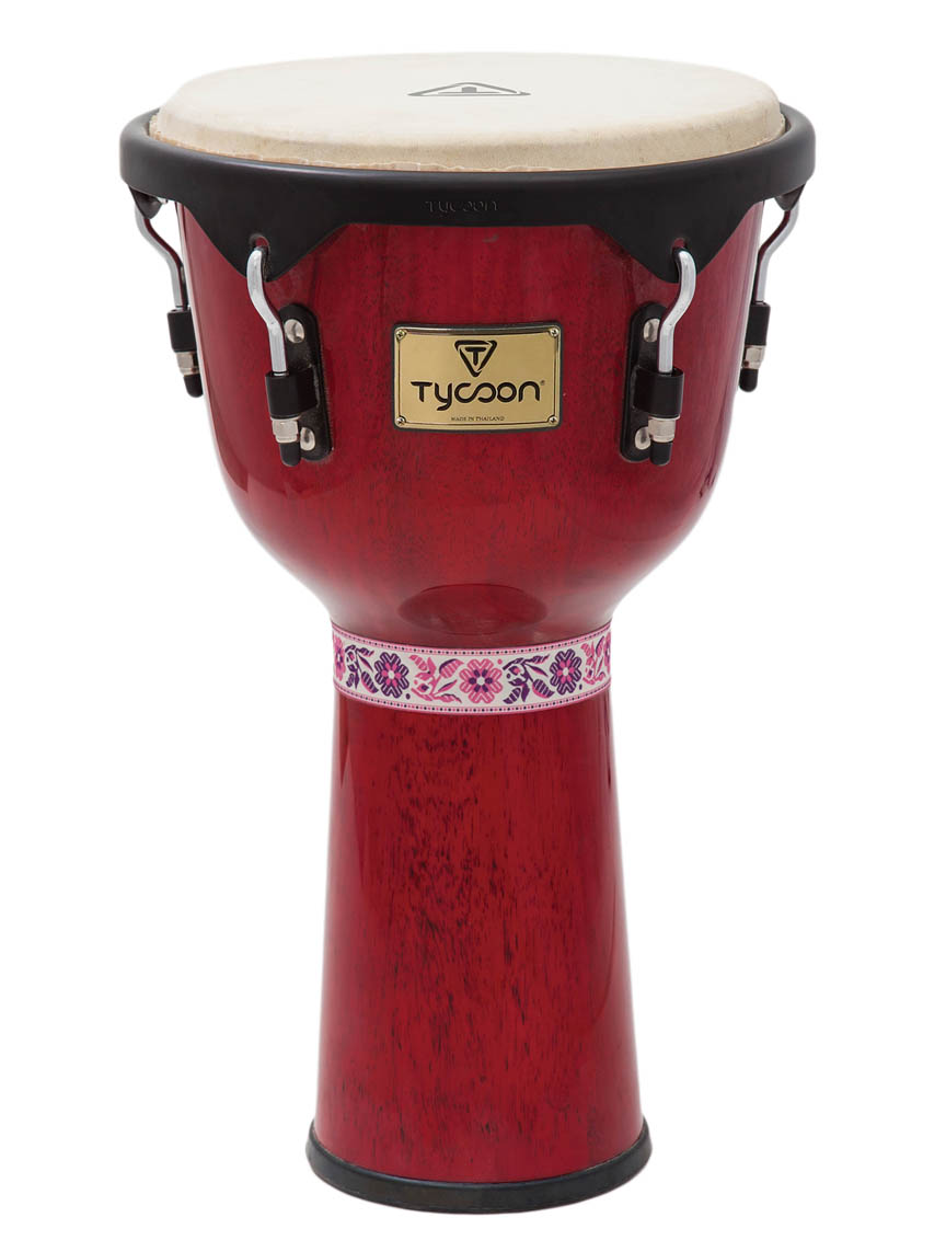 755151 12 in. Artist Series Djembe - Red