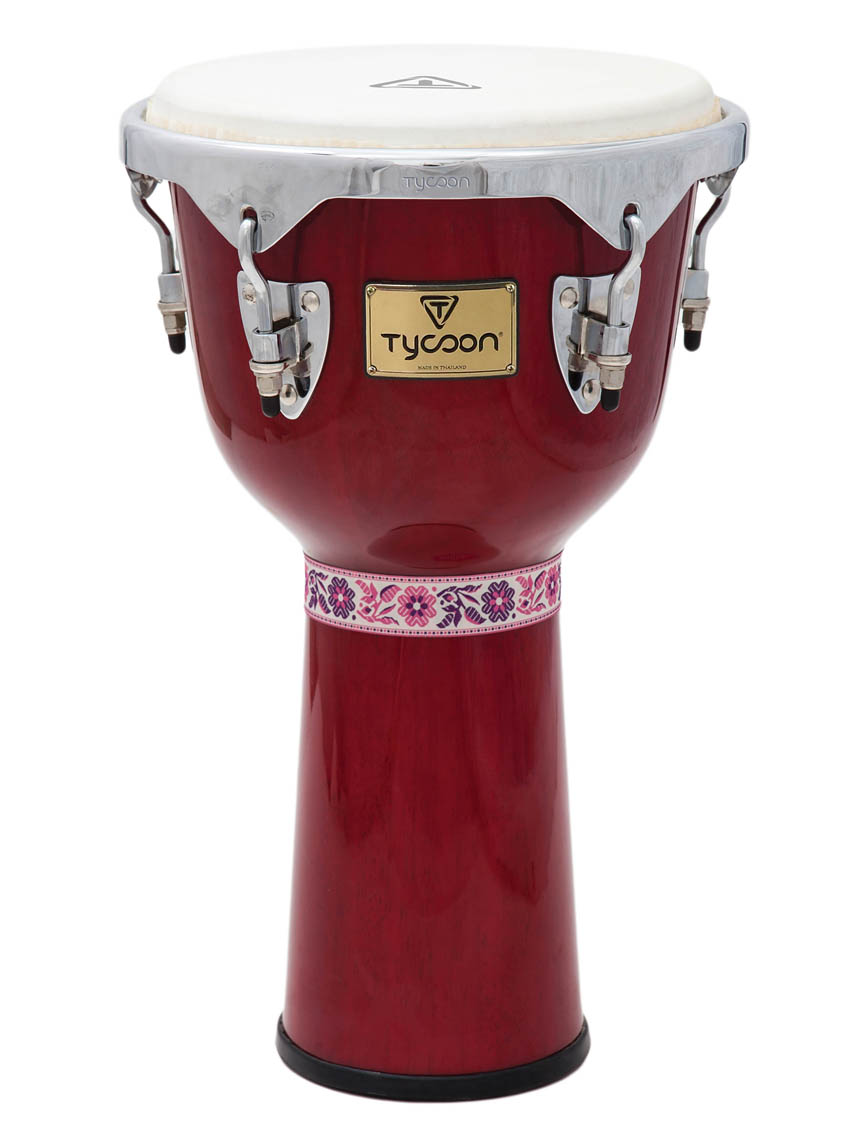 755158 12 in. Concerto Series Djembe - Red