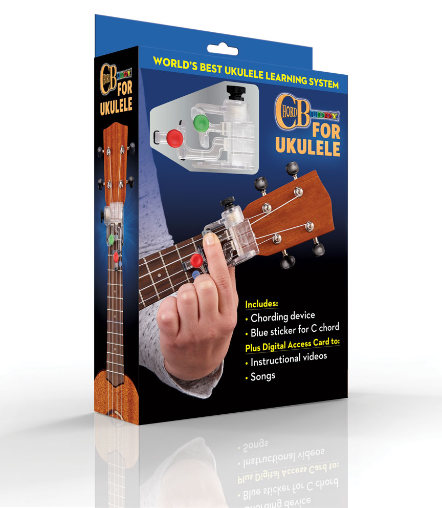 Picture of Chord Buddy 288448 4 String Ukulele - Complete Learning Package