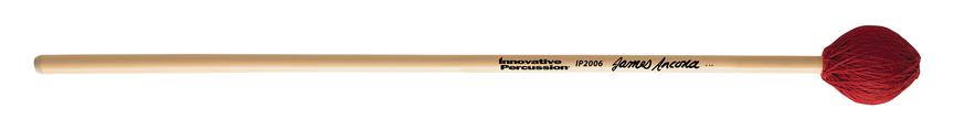 Picture of Innovative Percussion 3707296 Medium Hard Vibraphone & Marimba Mallets - Red Cord & Rattan
