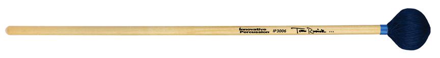 Innovative Percussion 3707309 Medium Vibraphone Mallets - Navy Cord & Birch