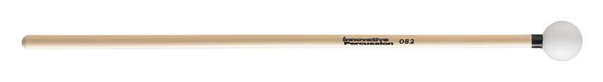 Innovative Percussion 3707416 1 in. Full Hard Xylophone Mallets - White & Black Tape - Rattan