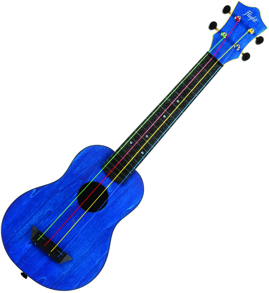 Picture of Flight 359136 Blue Kids Soprano Concert Scale Ukulele