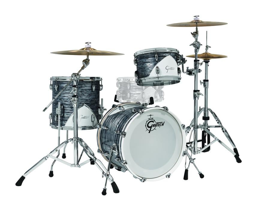 360176 Renown 57 Drum Set - Silver Oyster Pearl - 3-Piece -  Gretsch Import