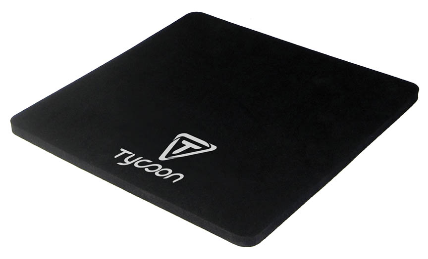 230870 10 x 10 in. Standard Cajon Pad - Black