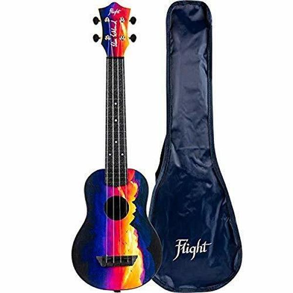 Picture of Flight Ukuleles 346420 Elise Ecklund Signature Concert Scale Soprano Travel Ukulele